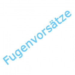 Fugenvorsätze